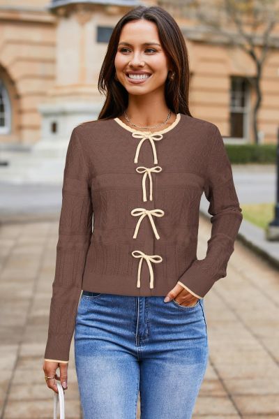 Arach&Cloz Strickjacke Arach&Cloz Damen Strickjacke Cardigan günstig online kaufen