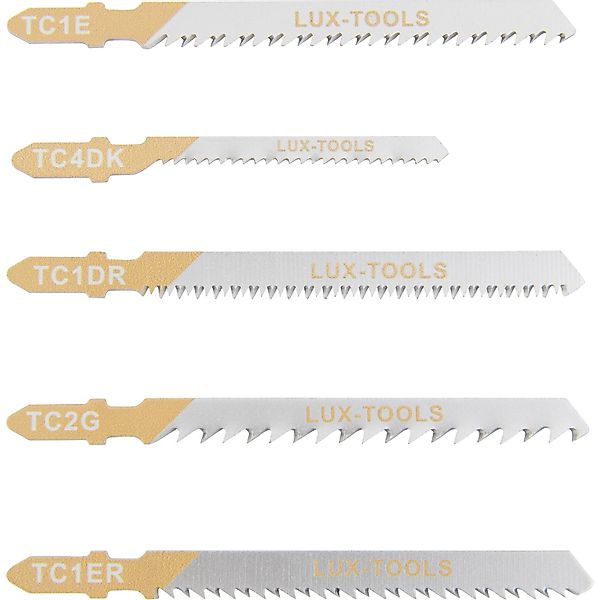LUX-TOOLS Stichsägeblatt-Set 5 teilig Holz günstig online kaufen