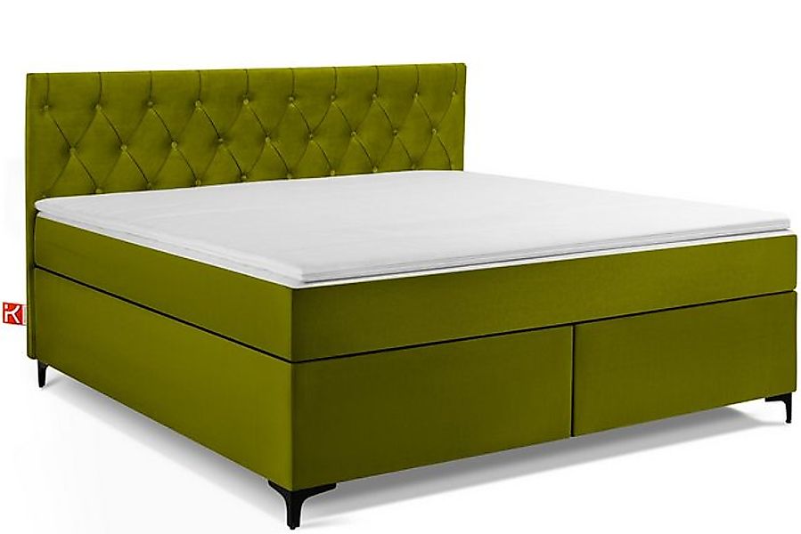 KONSIMO® Boxspringbett ARDEA Polsterbett, Doppelbett, hergestellt in der EU günstig online kaufen
