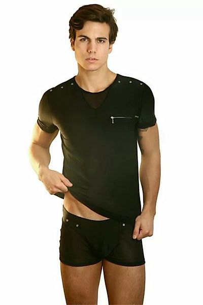LOOK ME Shirttop LOOK ME Schwarzes Herren T-Shirt Open Spirit - (S) günstig online kaufen