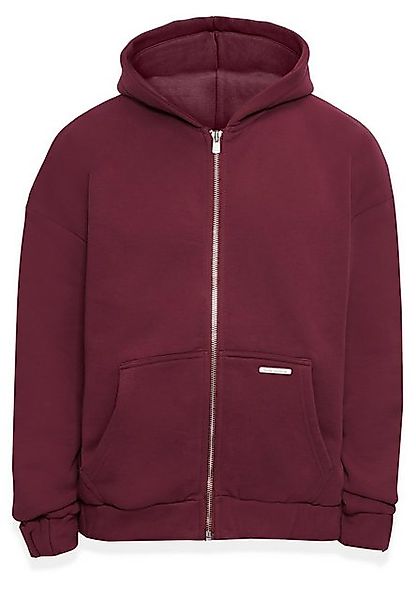 Dropsize Sweatjacke Dropsize Herren Bazix Republiq Super Heavy Blank Zip-Ho günstig online kaufen