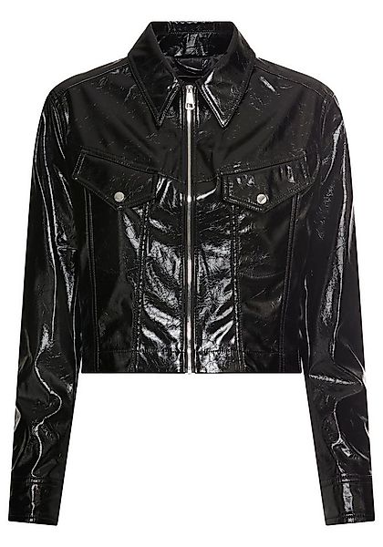 BOSS ORANGE Kurzjacke Jasita Premium Damenmode in Lederoptik günstig online kaufen