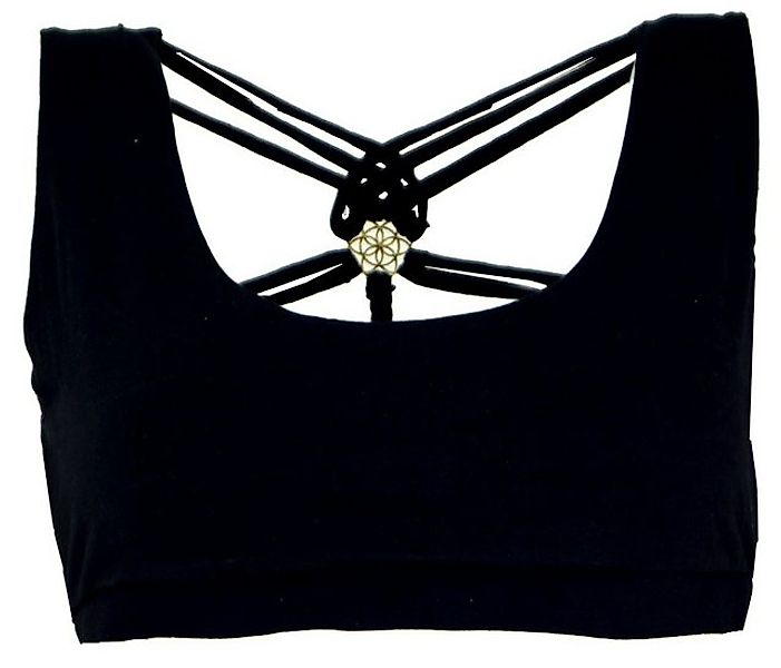 Guru-Shop T-Shirt Goa Psytrance Bikini Top, Boho Top, Pixi Yoga.. Festival, günstig online kaufen