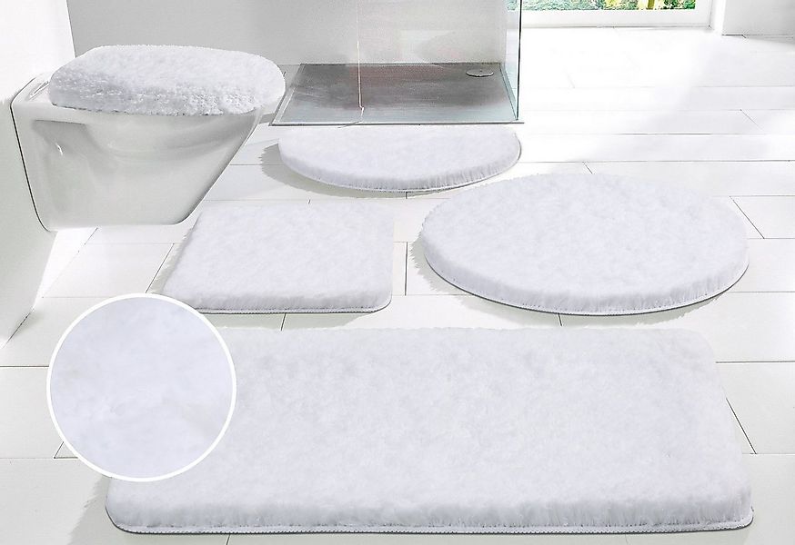 OTTO home Badematte Micro exclusiv, Badvorleger, Badezimmer Teppich, Höhe 5 günstig online kaufen