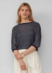 s.Oliver 3/4 Arm-Pullover Strickpullover Lockerer Strickpullover günstig online kaufen