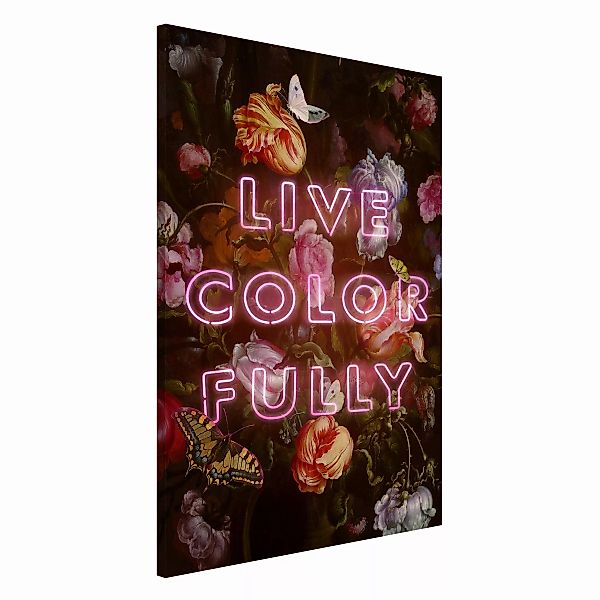 Magnettafel Blumen - Hochformat 2:3 Live Color Fully günstig online kaufen