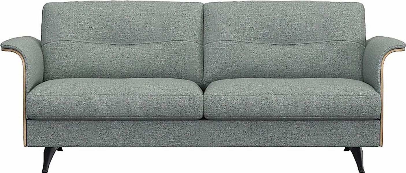 FLEXLUX 2,5-Sitzer "Glow Sofa, Couch," Premium-Sitz: Kaltschaum & Federkern günstig online kaufen