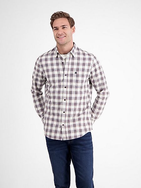 LERROS Karohemd langarm, mit Button-Down-Kragen günstig online kaufen