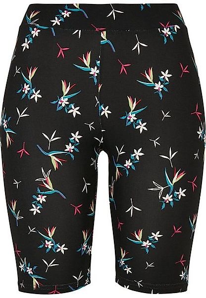 URBAN CLASSICS Radlerhose Urban Classics Damen Ladies Soft AOP Cycle Shorts günstig online kaufen