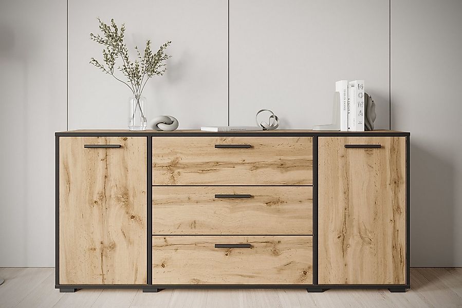 INOSIGN Sideboard BOGOTA, moderne Kommode, Schubladenschrank mit verstellba günstig online kaufen