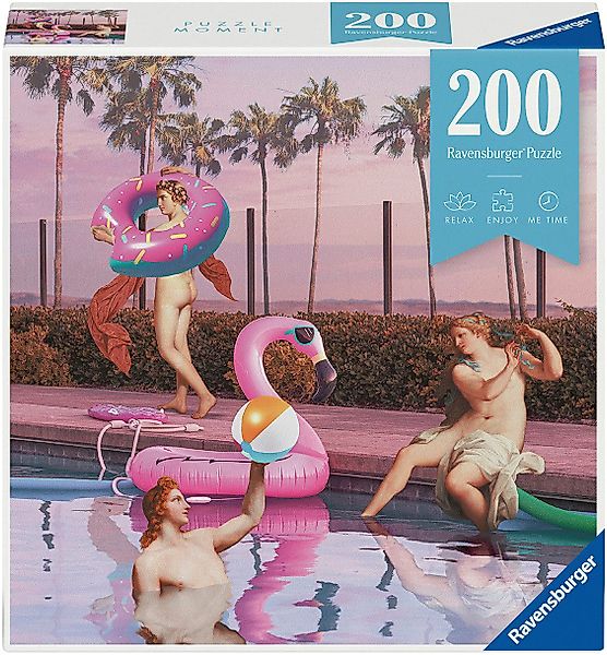 Ravensburger Puzzle Poolparty, 200 Puzzleteile, Made günstig online kaufen