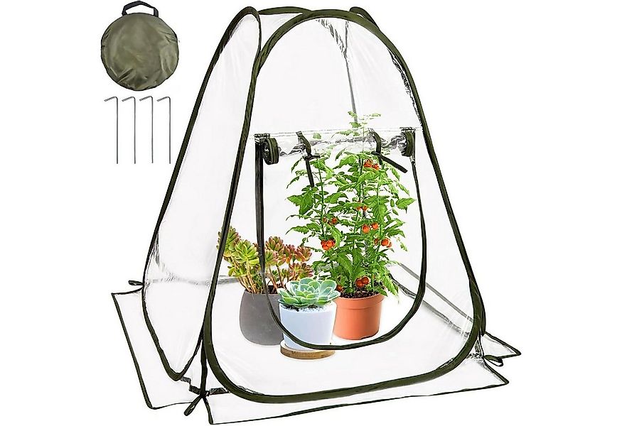 LuxusKollektion Winterschutzhaube Mini Gewächshaus Überwinterungszelt Pflan günstig online kaufen