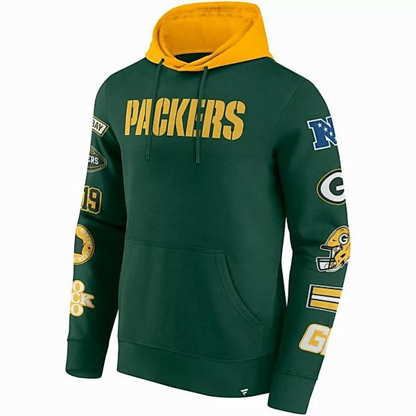 Fanatics Kapuzenpullover Green Bay Packers NFL Sleeve Prints günstig online kaufen