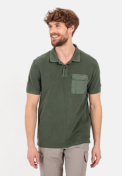 camel active Poloshirt aus zertifiziertem Organic Cotton Shirts_Poloshirt günstig online kaufen