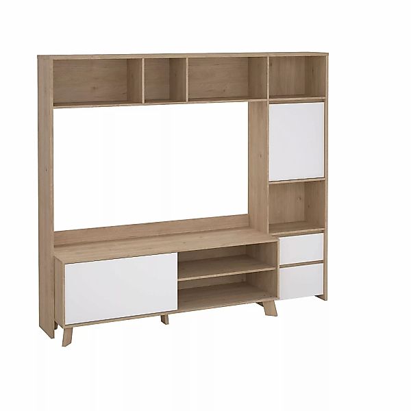 INOSIGN Wohnwand "Next, TV-Wand, TV-Möbel, Wohnwand, Sideboard", mit Schieb günstig online kaufen