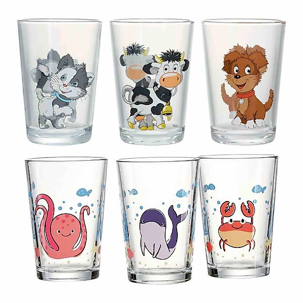 Ritzenhoff & Breker Kinderbecher "Kindergläser Hof- und Meerestiere 205 ml günstig online kaufen