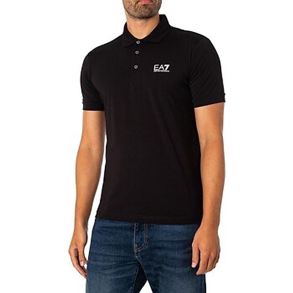 Emporio Armani EA7  Poloshirt Poloshirt mit Logo auf der Brust günstig online kaufen