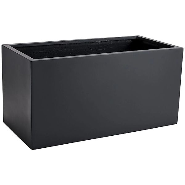 VIVANNO Pflanzkübel Fiberglas MAXI Kasten - Anthrazit Matt (1 St), 60x30x30 günstig online kaufen