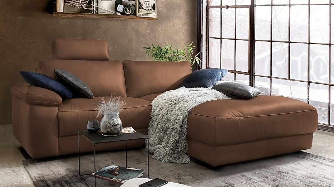 KAWOLA Ecksofa LOLA, Couch L-Form rechts günstig online kaufen