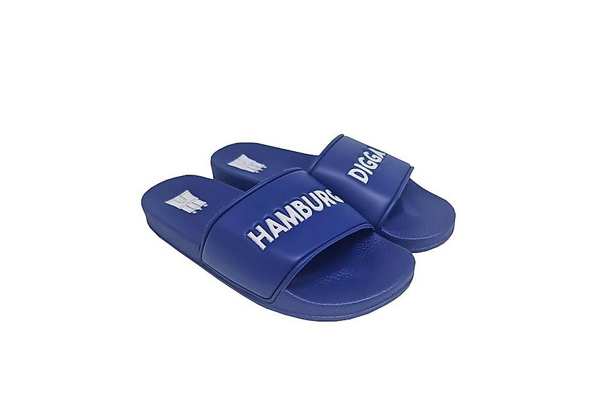 Hamburg Digga "DIGGALETTEN" Badelatschen Coole Latschen für Coole Leute Bad günstig online kaufen