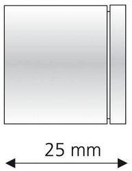 Liedeco Wandbefestigung für Gardinenstangen Ø 16 mm günstig online kaufen