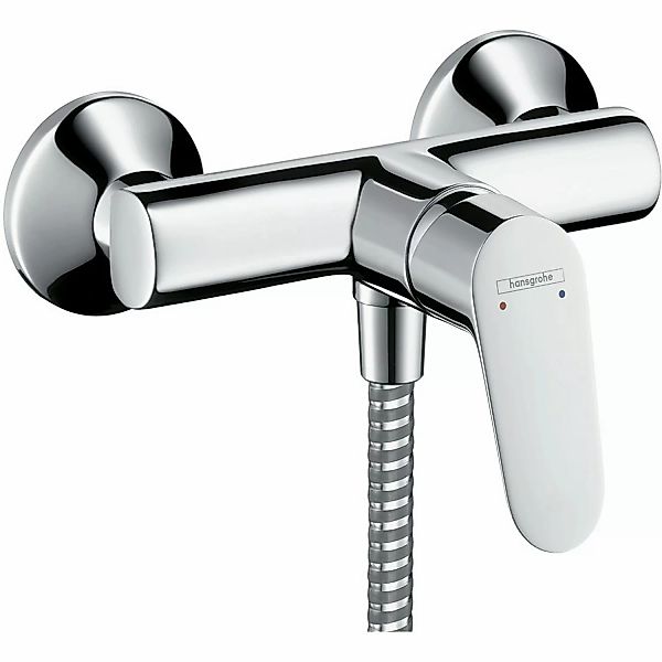 Hansgrohe Einhebel-Brausearmatur Focus Aufputz Chrom günstig online kaufen