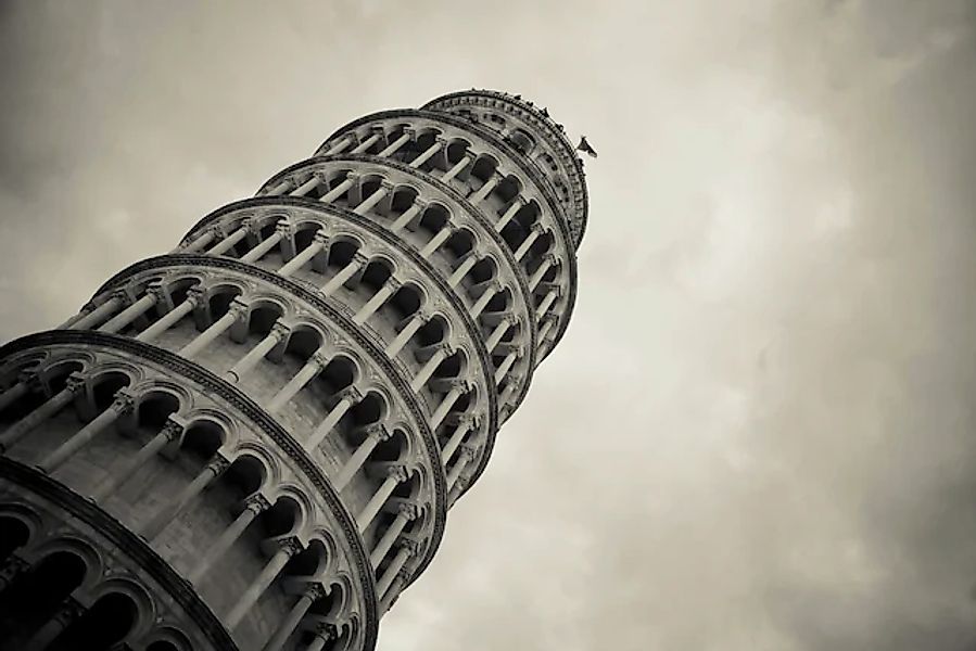 queence Acrylglasbild »Der schiefe Turm« Elemente der Architektur   Europa günstig online kaufen