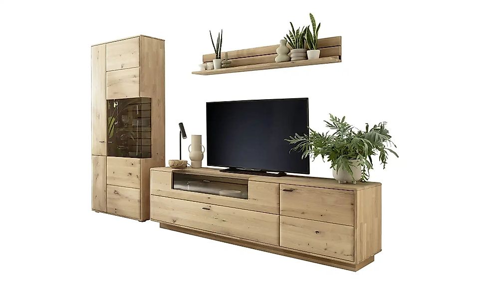 Woodford Wohnkombination  Onna ¦ holzfarben ¦ Maße (cm): B: 308 H: 207 T: 5 günstig online kaufen