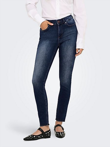 ONLY Skinny-fit-Jeans ONLBLUSH MID SK ANK RW DNM REA082 NOOS günstig online kaufen