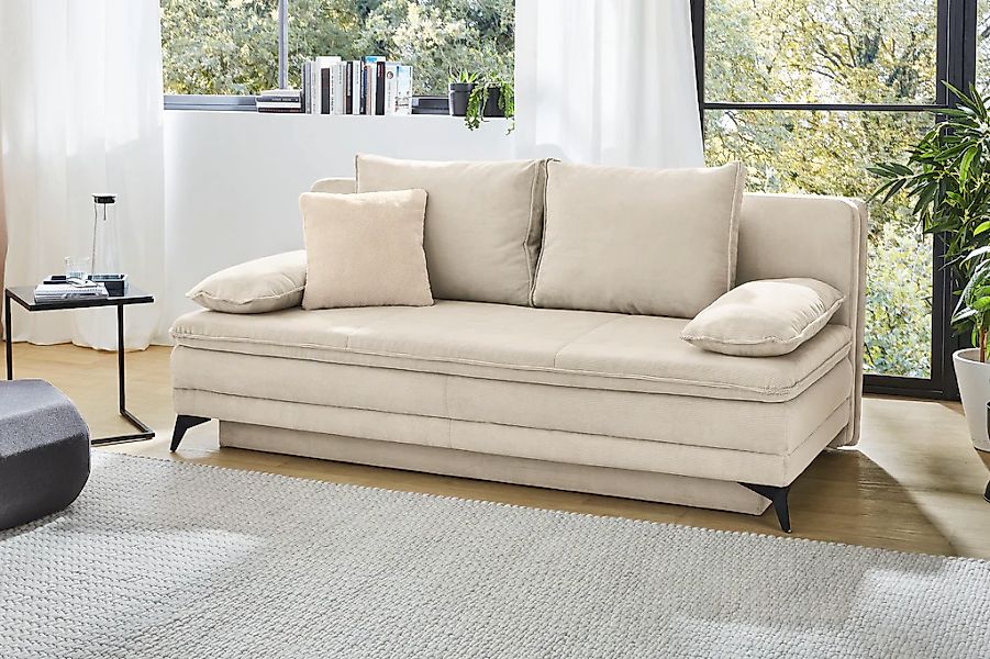 Jockenhöfer Gruppe Schlafsofa "Laurin", als Dauerschläfer geeignet, Bettfun günstig online kaufen