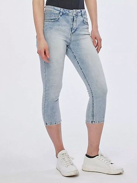 Christian Materne Caprijeans 3/4-Jeans figurbetont mit Stickerei günstig online kaufen