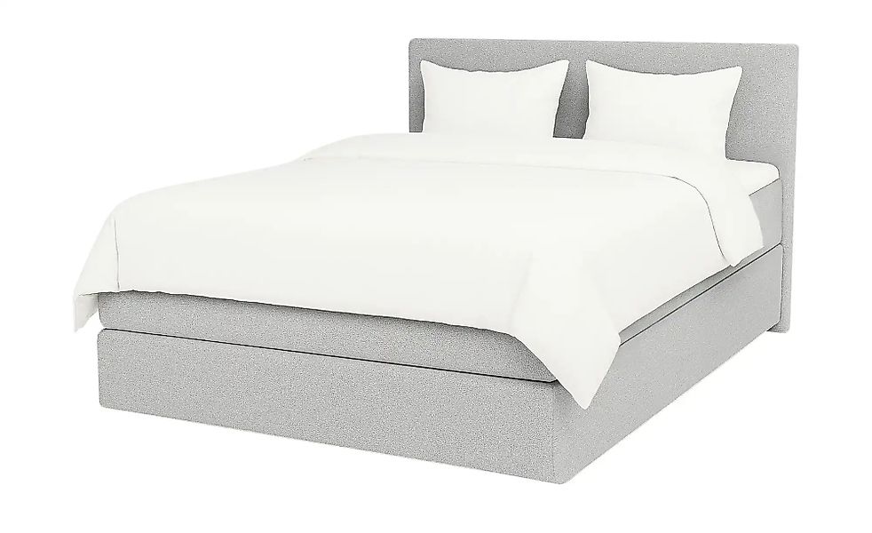 Boxspringbett  Elin ¦ grau ¦ Maße (cm): B: 140 H: 105 Betten > Boxspringbet günstig online kaufen