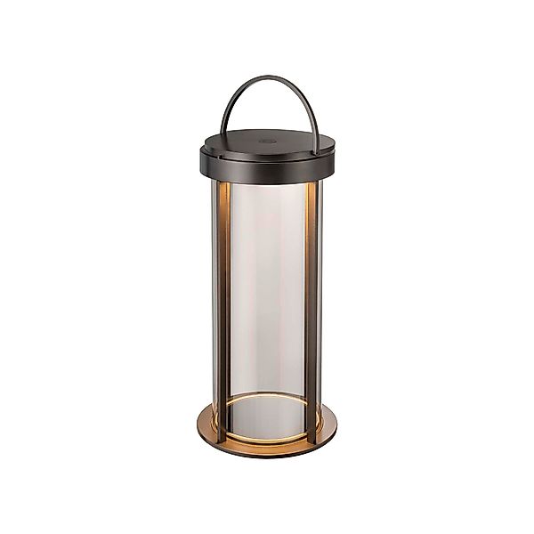 MITURO mobile LED Laterne Gunmetal S günstig online kaufen