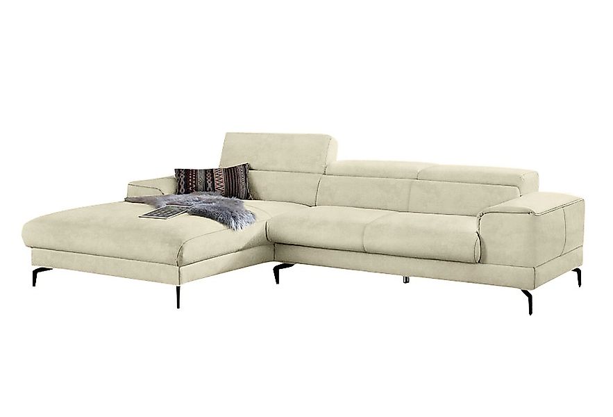 W.SCHILLIG Ecksofa »piedroo, Designsofa mit tollem Sitzkomfort, L-Form« Kop günstig online kaufen