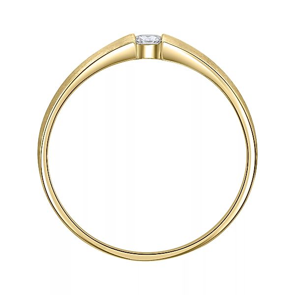 ONE ELEMENT Diamantring "0,05 ct Diamant Brillant Ring aus 585 Gelbgold", D günstig online kaufen