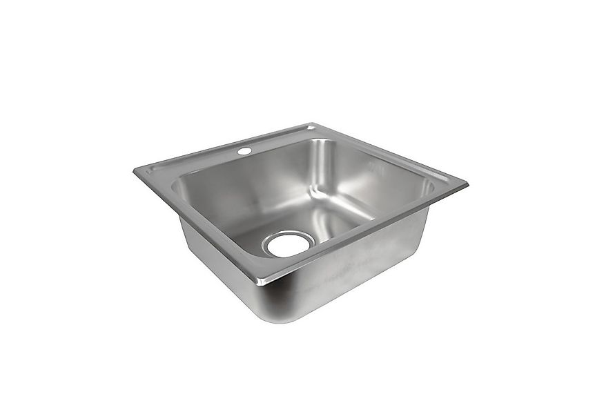 Stabilo Sanitär Einbauspüle Einbauspüle "Patryk" Eckig Küchenspüle Edelstah günstig online kaufen