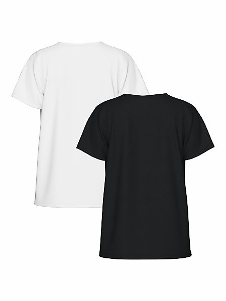 pieces Kurzarmshirt "PCAMIRA SS TEE 2-PACK NOOS BC" günstig online kaufen