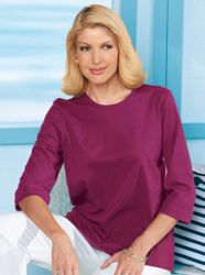 Classic Basics Rundhalsshirt "Shirt" 1 Stk. tlg. günstig online kaufen