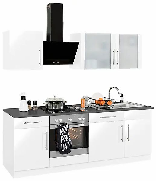 wiho Küchen Küchenzeile »Cali«, ohne E-Geräte, Breite 220 cm günstig online kaufen