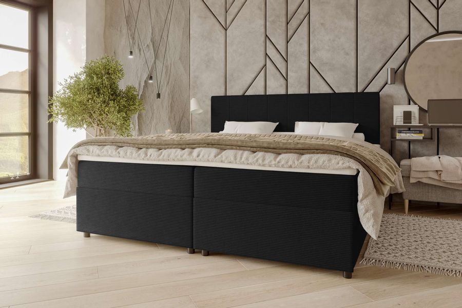 99rooms Boxspringbett Kira (Schlafzimmerbett, Bett), 140/160/180x200 günstig online kaufen