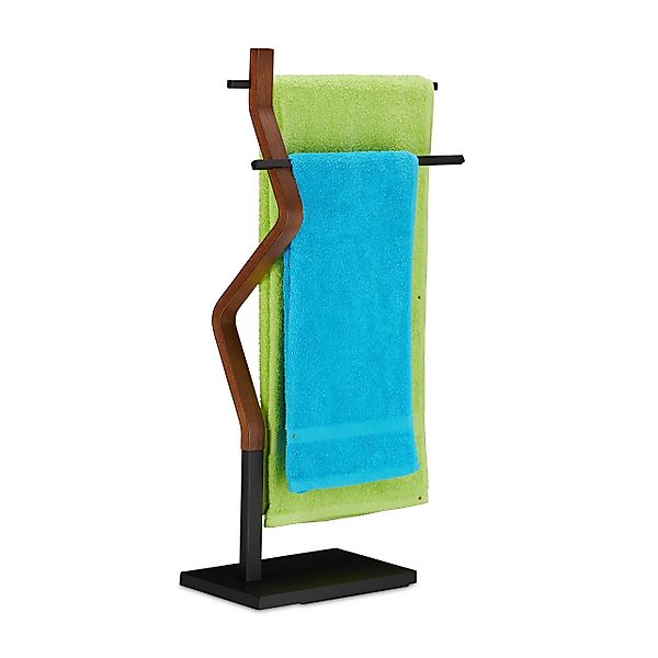 relaxdays Handtuchständer Handtuchhalter stehend günstig online kaufen