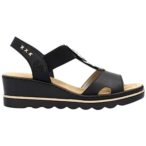 Rieker  Sandalen 67498  00-SCHWARZ 67498 günstig online kaufen