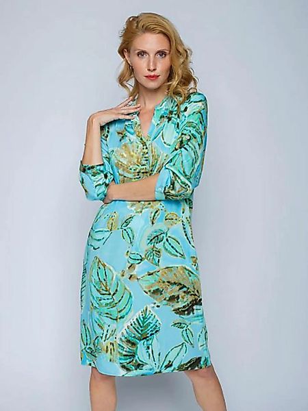 Emily Van Den Bergh Hemdblusenkleid Kleid Jungle Blue günstig online kaufen