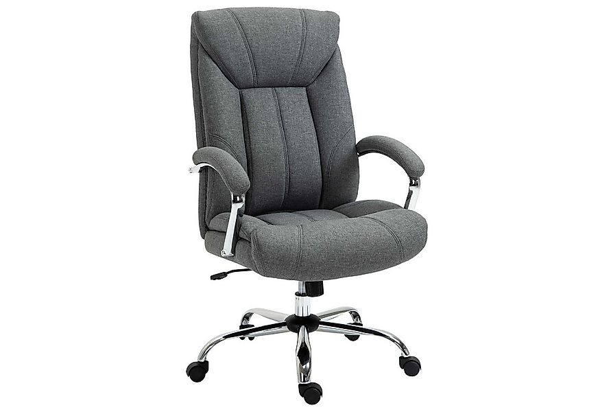 Vinsetto Bürostuhl Stuhl mit gepolsterte Armlehne Kopfstütze (Bürostuhl, 1 günstig online kaufen