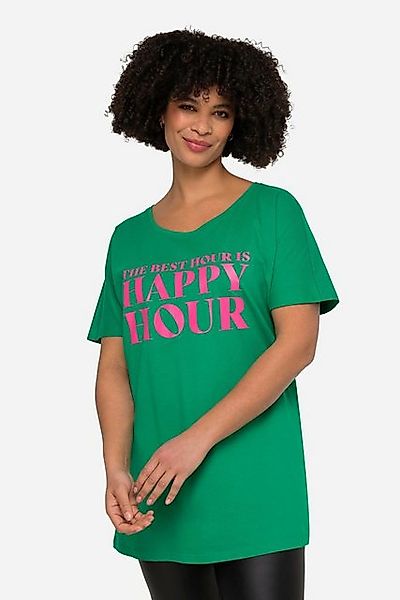 Angel of Style T-Shirt T-Shirt Happy Hour Rundhals Halbarm günstig online kaufen