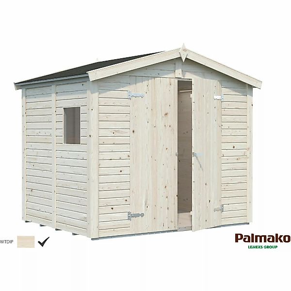 Palmako Gerätehaus "Dan", transparent günstig online kaufen