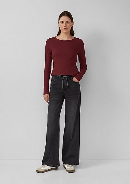 s.Oliver Weite Jeans Jeans-Hose SURI Jeans Suri / Regular Fit / Mid Rise / günstig online kaufen