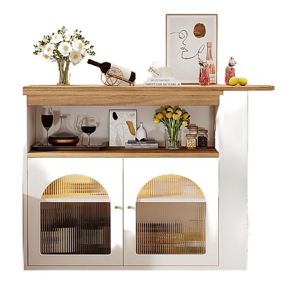 TavilaEcon Bartisch 360° drehbar, Rattan Dekorative günstig online kaufen