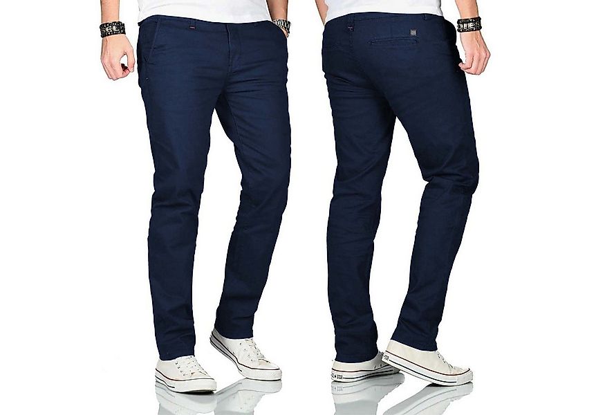 Maurelio Modriano Straight-Jeans Maurelio Modriano Herren Designer Chino Ho günstig online kaufen