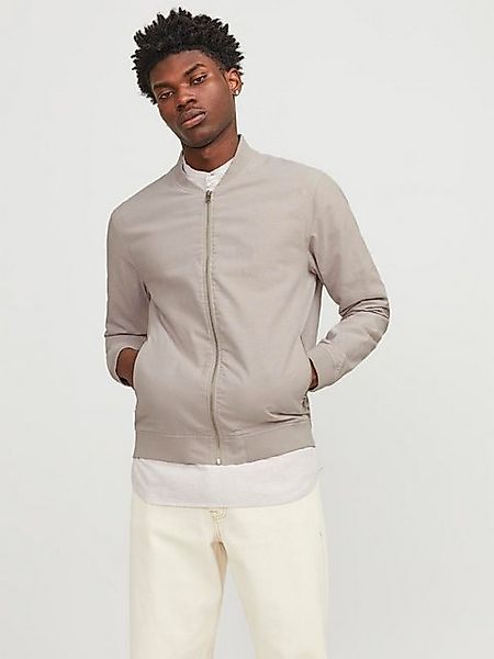 Jack & Jones Bomberjacke JJESUMMER LINEN BOMBER SN günstig online kaufen